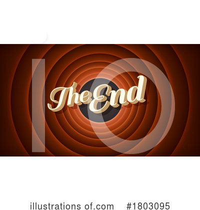 End Clipart #1803095 by Vector Tradition SM