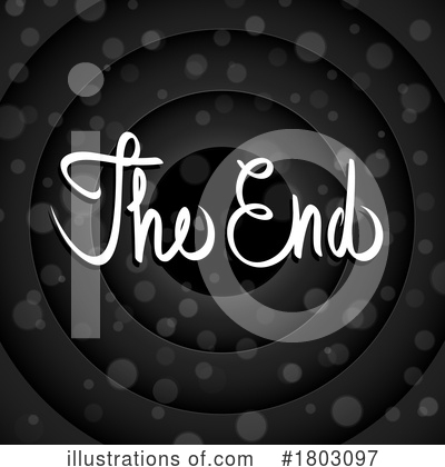 The End Clipart #1803097 by Vector Tradition SM