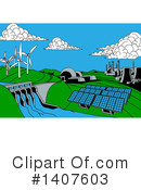 Energy Clipart #1407603 by AtStockIllustration