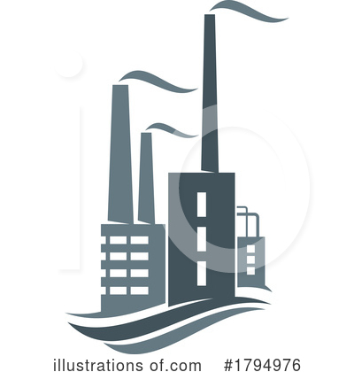 Refinery Clipart #1794976 by Vector Tradition SM