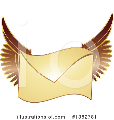 Royalty-Free (RF) Envelope Clipart Illustration by MilsiArt - Stock Sample #1382781