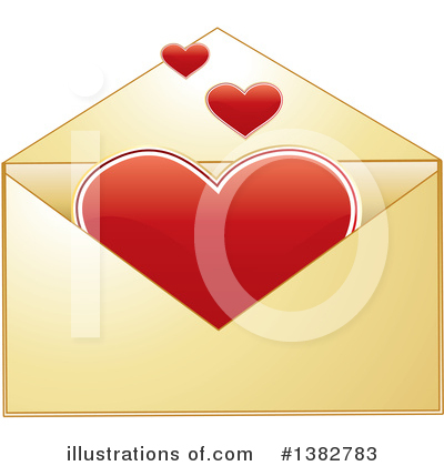Royalty-Free (RF) Envelope Clipart Illustration by MilsiArt - Stock Sample #1382783