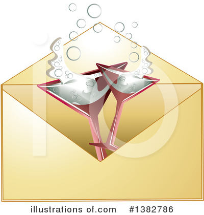 Royalty-Free (RF) Envelope Clipart Illustration by MilsiArt - Stock Sample #1382786