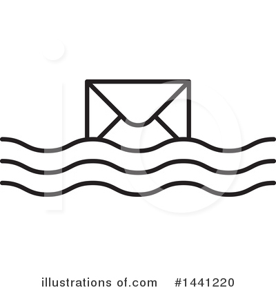 Mail Clipart #1441220 by Lal Perera