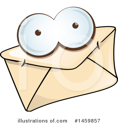 Royalty-Free (RF) Envelope Clipart Illustration by Domenico Condello - Stock Sample #1459857