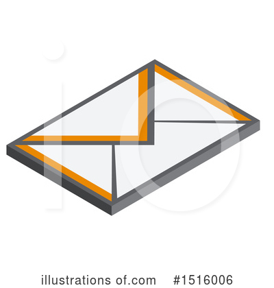 Royalty-Free (RF) Envelope Clipart Illustration by beboy - Stock Sample #1516006