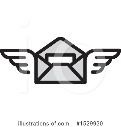 Royalty-Free (RF) Envelope Clipart Illustration by Lal Perera - Stock Sample #1529930