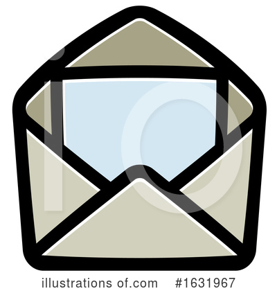 Royalty-Free (RF) Envelope Clipart Illustration by Lal Perera - Stock Sample #1631967