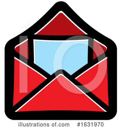 Envelope Clipart #1631970 by Lal Perera