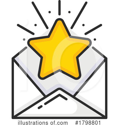 Royalty-Free (RF) Envelope Clipart Illustration by Vector Tradition SM - Stock Sample #1798801