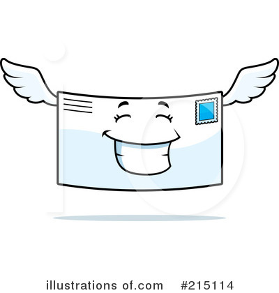 Royalty-Free (RF) Envelope Clipart Illustration by Cory Thoman - Stock Sample #215114