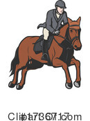 Equestrian Clipart #1736717 by Vector Tradition SM