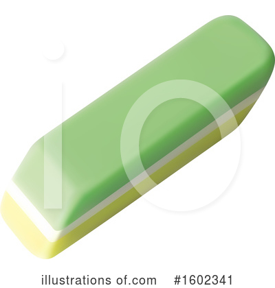 Royalty-Free (RF) Eraser Clipart Illustration by dero - Stock Sample #1602341