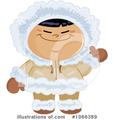 Royalty-Free (RF) Eskimo Clipart Illustration by yayayoyo - Stock Sample #1066389