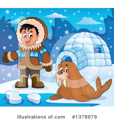 Eskimo Clipart #1378079 by visekart
