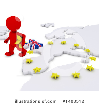 Brexit Clipart #1403512 by KJ Pargeter
