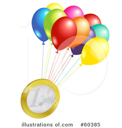 Royalty-Free (RF) Euros Clipart Illustration by Oligo - Stock Sample #60385