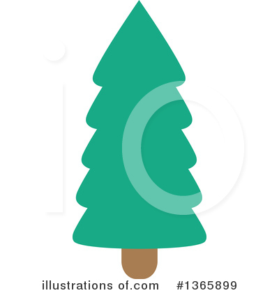 Conifer Clipart #1365899 by visekart