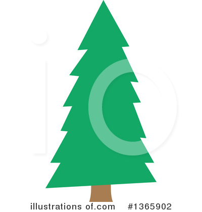 Evergreens Clipart #1365902 by visekart