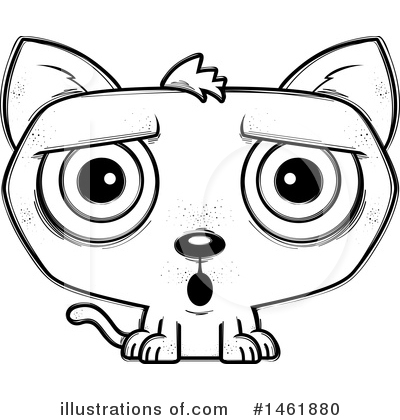 Royalty-Free (RF) Evil Cat Clipart Illustration by Cory Thoman - Stock Sample #1461880