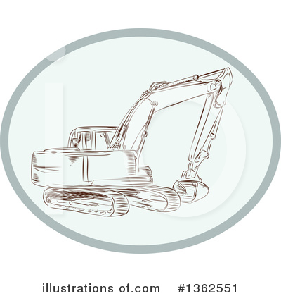 Heavy Machinery Clipart #1362551 by patrimonio