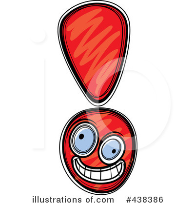 Royalty-Free (RF) Exclamation Point Clipart Illustration by Cory Thoman - Stock Sample #438386