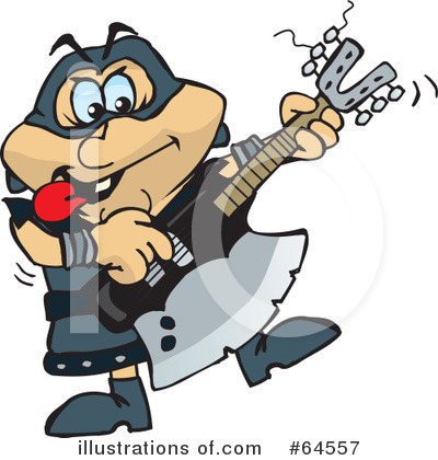 Royalty-Free (RF) Executioner Clipart Illustration by Dennis Holmes Designs - Stock Sample #64557