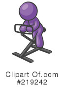 Exercising Clipart #219242 by Leo Blanchette