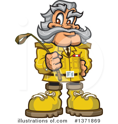 Royalty-Free (RF) Explorer Clipart Illustration by Clip Art Mascots - Stock Sample #1371869