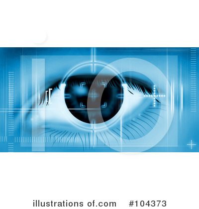 Royalty-Free (RF) Eye Clipart Illustration by BNP Design Studio - Stock Sample #104373