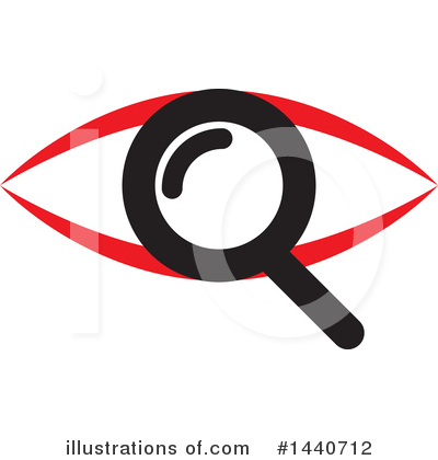 Royalty-Free (RF) Eye Clipart Illustration by ColorMagic - Stock Sample #1440712