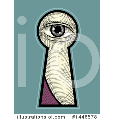 Royalty-Free (RF) Eye Clipart Illustration by BNP Design Studio - Stock Sample #1446578