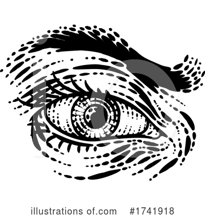 Eyes Clipart #1741918 by AtStockIllustration