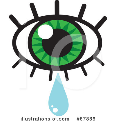 Royalty-Free (RF) Eye Clipart Illustration by Rosie Piter - Stock Sample #67886