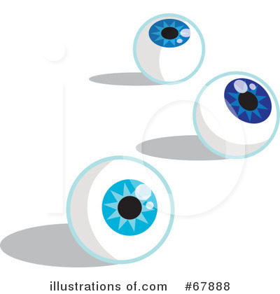 Royalty-Free (RF) Eye Clipart Illustration by Rosie Piter - Stock Sample #67888