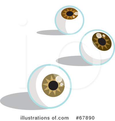 Royalty-Free (RF) Eye Clipart Illustration by Rosie Piter - Stock Sample #67890