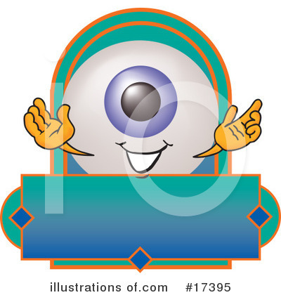 Royalty-Free (RF) Eyeball Character Clipart Illustration by Mascot Junction - Stock Sample #17395