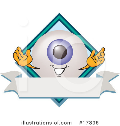 Royalty-Free (RF) Eyeball Character Clipart Illustration by Mascot Junction - Stock Sample #17396