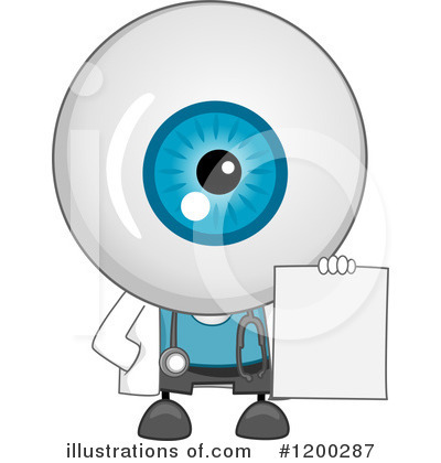 Royalty-Free (RF) Eyeball Clipart Illustration by BNP Design Studio - Stock Sample #1200287