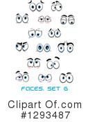 Eyes Clipart #1293487 by Vector Tradition SM