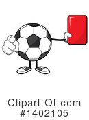 Faceless Soccer Ball Clipart #1402105 by Hit Toon