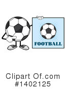 Faceless Soccer Ball Clipart #1402125 by Hit Toon