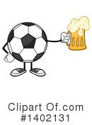 Faceless Soccer Ball Clipart #1402131 by Hit Toon