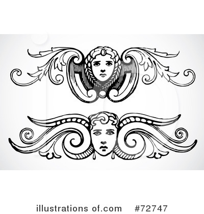 Royalty-Free (RF) Faces Clipart Illustration by BestVector - Stock Sample #72747