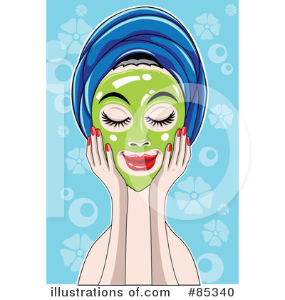 Royalty-Free (RF) Facial Mask Clipart Illustration by mayawizard101 - Stock Sample #85340