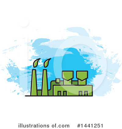Royalty-Free (RF) Factory Clipart Illustration by Lal Perera - Stock Sample #1441251