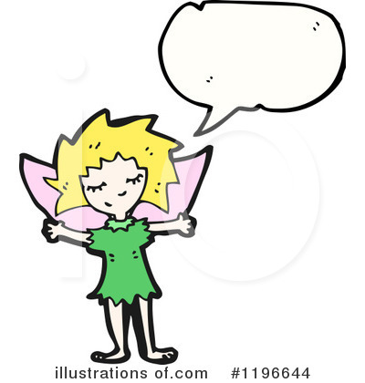 Royalty-Free (RF) Fairy Clipart Illustration by lineartestpilot - Stock Sample #1196644