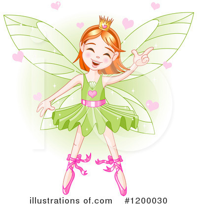 Ballerina Fairy Clipart #1200030 by Pushkin