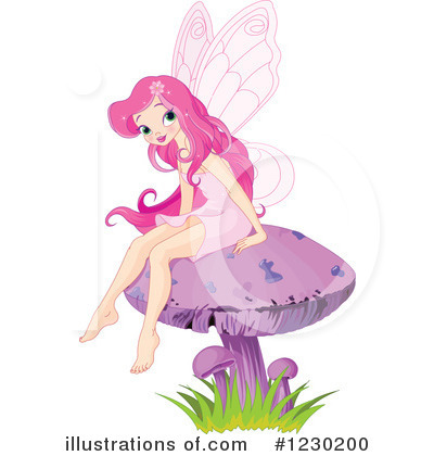 Royalty-Free (RF) Fairy Clipart Illustration by Pushkin - Stock Sample #1230200