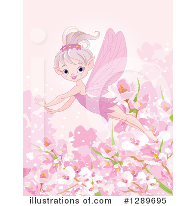 Royalty-Free (RF) Fairy Clipart Illustration by Pushkin - Stock Sample #1289695